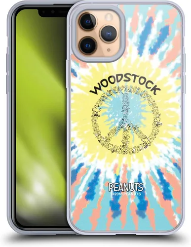 Vista 164 de Head Case Designs Funda de gel suave con licencia oficial de Peanuts Freak Flag Fly Woodstock 50th compatible con Apple iPhone 7 Plus/iPhone 8 Plus