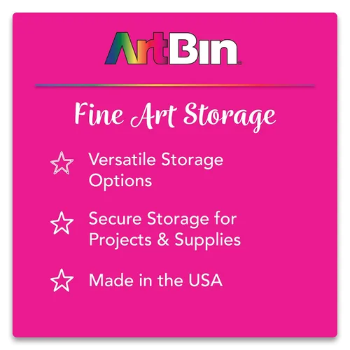 Vista 5 de ArtBin caja traslúcida para lápices o herramientas.