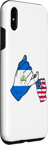 Vista 15 de iPhone 15 Parent and child Nicaragua USA family Case