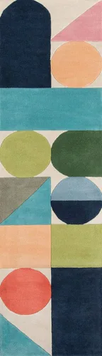 Vista 6 de Novogratz Delmar Collection Wright - Alfombra de área, 3'6" x 5'6", multicolor