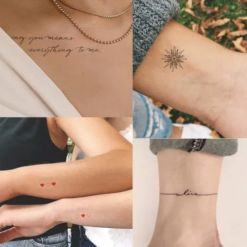 Vista 4 de Everjoy Tatuajes temporales realistas de inspiración bohemia para mujeres y hombres, diseños de tatuajes impermeables, duraderos y significativos