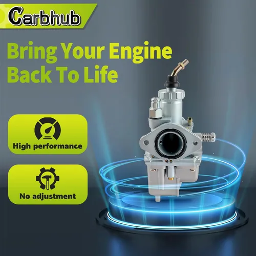 Vista 7 de Carbhub YFB250 Carburador para Yamaha Timberwolf 250 YFB250 YFB250FW Carb 1992 1993 1994 1995 1996 1997 1998 1999 2000, Carburador Yamaha Timberwolf