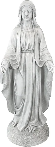Vista 2 de Design Toscano Estatua del jardín de la Virgen de Notre Dame: Grand