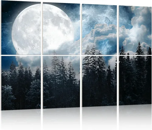 Vista 13 de YPY Paneles Insonorizantes para Paredes: Paneles Acústicos Paquete de 8, 48"x32", Almohadillas Insonorizantes Decorativas, Absorción de Ruido