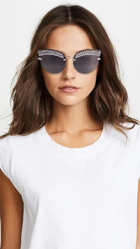 Vista 3 de Miu Miu SMU58T SMU58T MPG5S0 - Gafas de sol para mujer 2559in color plateado