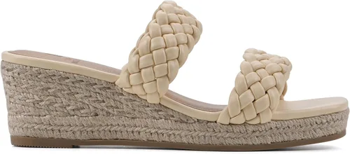 Vista 3 de WHITE MOUNTAIN Sandalias de plataforma Salvadora para mujer