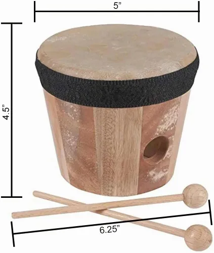 Vista 3 de Westco Juguete de instrumentos musicales de tambor para niños