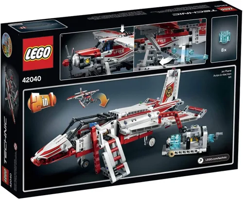 Vista 6 de Juguete LEGO de la serie Technic, hidroavión.