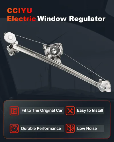 Vista 2 de Reemplazo del elevalunas eléctrico trasero izquierdo del lado del conductor para Mercedes-Benz (sin ensamblaje de motor) 2107301546 2107301346