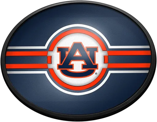 Vista 26 de The Fan-Brand NCAA Alabama Crimson Tide: Letrero de pared ovalado con luz – Decoración de fútbol, baloncesto, béisbol y deportes universitarios