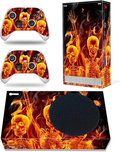Vista 13 de Xbox Series S Stickers Full Body Vinyl Skin Decal Protective Cover for Microsoft Xbox Series S Console and Controllers (Series S A)