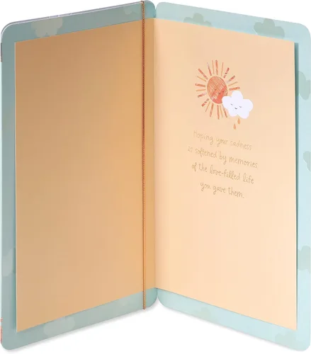Vista 2 de American Greetings Tarjeta de condolencias para mascotas (vida llena de amor)