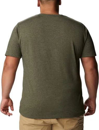 Vista 4 de Columbia - Camiseta Thistletown Park de cuello redondo, para hombre, Verde, S