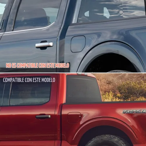 Vista 6 de Accesorios de fibra de carbono para Ford F150 2021-2026