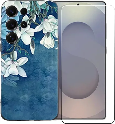 Vista 16 de OYLLM10 - Funda de TPU para Echoamo C25 Ultra + HD de vidrio templado, carcasa de silicona para parachoques trasero, 9 dureza, antiarañazos