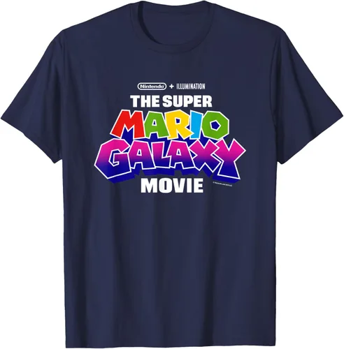 Vista 8 de Camiseta con el logotipo de la película Super Mario Galaxy