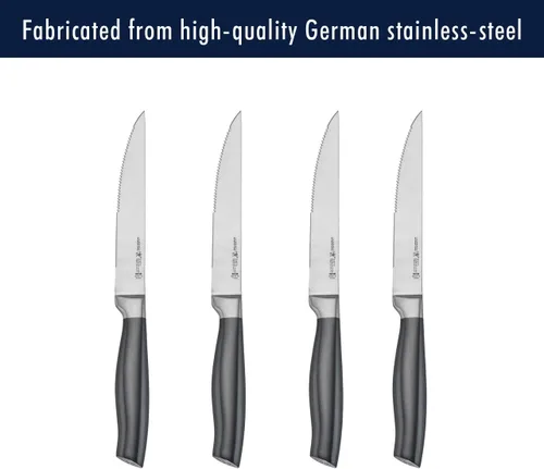 Vista 3 de ZWILLING J.A. Henckels - Juego de cuchillos para carne., Negro/Inoxidable