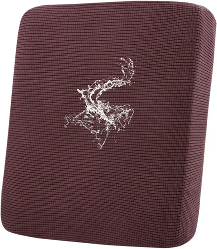 Vista 95 de Fundas impermeables para sofá seccional, fundas de cojín antideslizantes para sofá Ajuste seccional en forma de L, tela jacquard elástica, parte