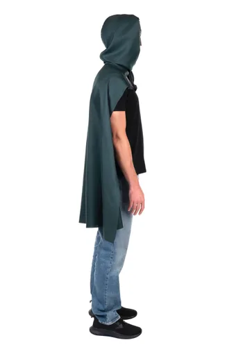 Vista 3 de Kit de Accesorios Capa con Capucha y Máscara Doctor Doom Marvel para Adultos Multicolor