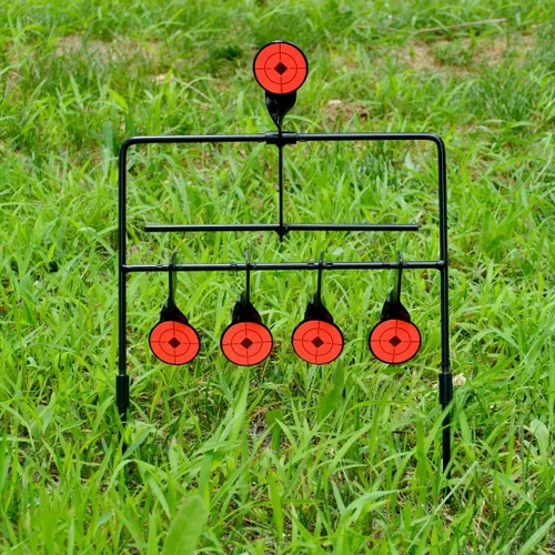 Vista 6 de Highwild - Objetivo de disparo de reajuste Airsoft Rimfire Pellet BB Target, clasificado para calibre .22 .177