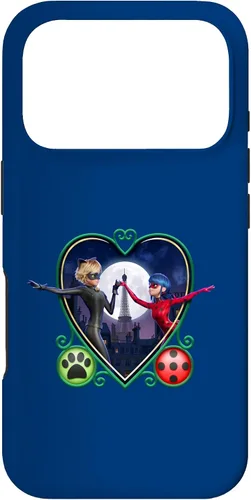 Vista 30 de Miraculous Ladybug and Cat Noir The Movie Heart - Carcasa para iPhone 17