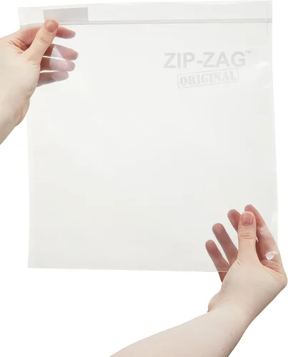 Vista 10 de 10 bolsas con cremallera de media libra (11 x 11.75 pulgadas) – resellables, reutilizables, herméticas, almacenamiento de control de olores