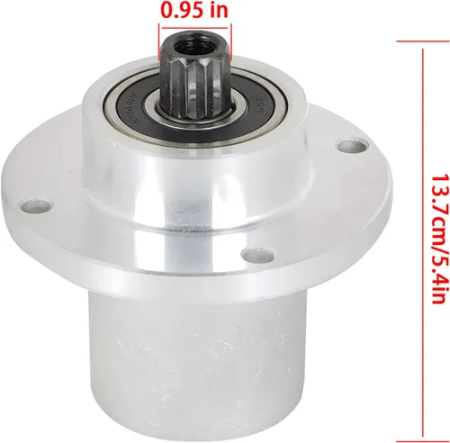 Vista 5 de labwork 3PK 783506 Reemplazo del conjunto del husillo para Hustler Zero Turn Cortacésped Deck FasTrak Replacement for Hustler Zero Turn Mower Deck