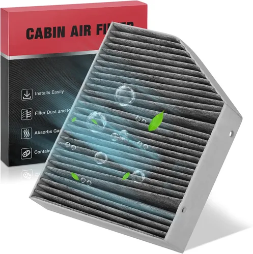 Vista 16 de Filtro de aire de cabina BDFHYK CF11182 compatible con Acura Integra RDX TLX MDX