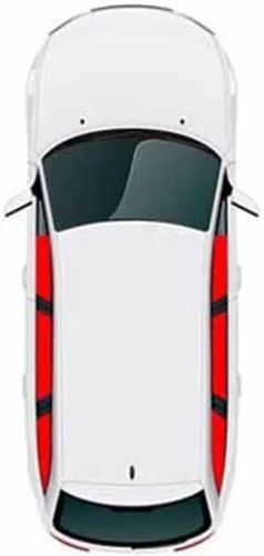 Vista 8 de Parasol magnético para ventanas laterales, protección UV, bloqueo de rayos, visera de malla compatible con Nissan X-Trail 2014-2018