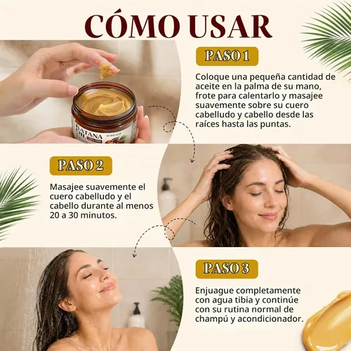Vista 7 de Raw Batana Oil for Hair Growth – 100% Pure Unrefined from Honduras