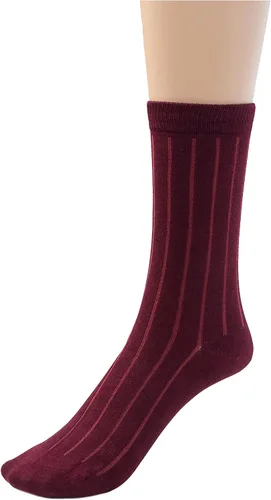 Vista 2 de Silky Toes Calcetines de rayón de bambú para hombre, 3 o 6 pares de calcetines de pantorrilla