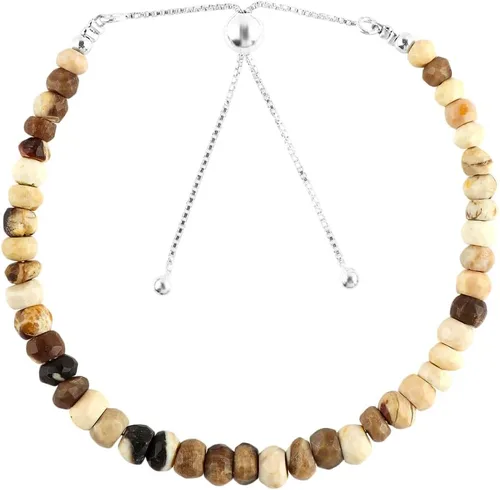 Vista 11 de Pulseras bolo con cuentas de piedras preciosas naturales, piedras de cuentas surtidas, joyería hipoalergénica bohemia hecha a mano para mujeres