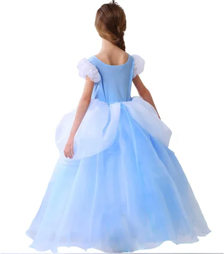 Vista 6 de MING DYNASTY Disfraz de Tinkerbell para niñas, vestido de campana de hadas con alas para Halloween, fiesta, cosplay