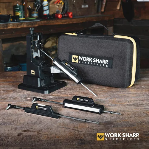 Vista 2 de Work Sharp Precision Adjust Elite - Sistema de afilado de cuchillos ajustable con 7 abrasivos