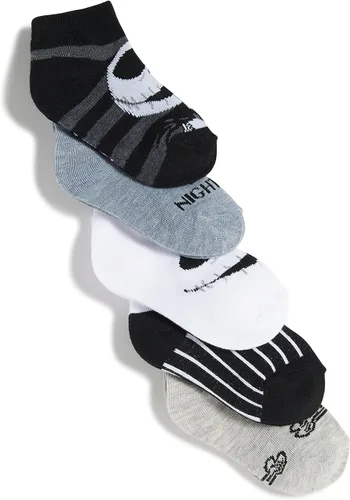 Vista 7 de Disney Paquete de 5 calcetines cortos unisex de pesadilla antes de Navidad, paquete de 5