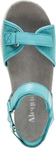 Vista 4 de TRAQ by Alegria Qali - Zapatos inteligentes para caminar para mujer, Agua