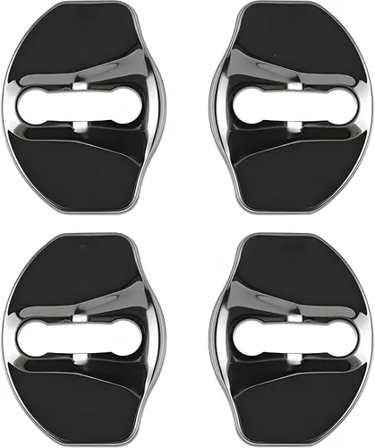 Vista 9 de Compatible con 2026 2025 Tesla Model Y Juniper - Protector de silicona para cerradura de puerta, compatible con 2017-2026 Modelo 3 (Highland)