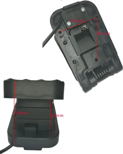 Vista 7 de PWM Soft Start/Soft Stop Controlador de velocidad variable del motor CC Protección de sobrecorriente recuperable Control de interruptor PWM