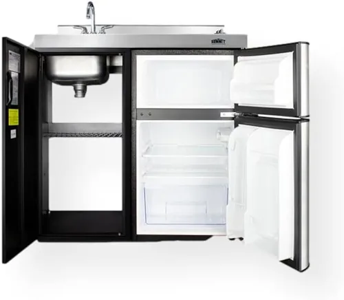 Vista 2 de Summit Appliance CK36EL - Cocina todo en uno de 36 pulgadas, negro y acero inoxidable