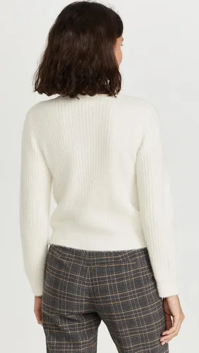 Vista 3 de Line & Dot Suéter Shelby para mujer, Marfil
