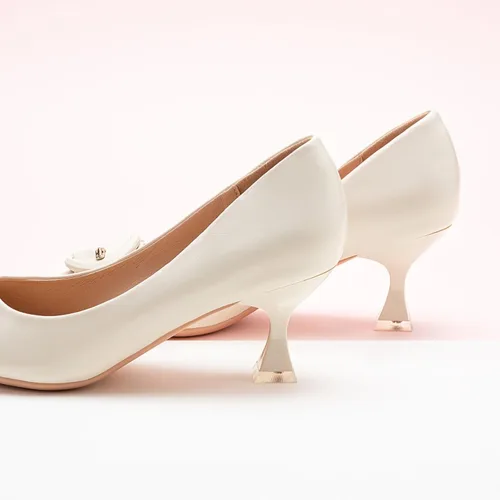 Vista 3 de C.Paravano Zapatos de tacón bajo para mujer Zapatos de tacón bajo para mujer Zapatos de tacón de diseñador para mujer Tacones de gatito