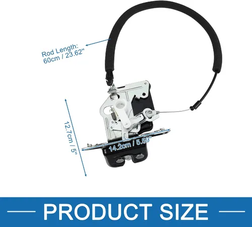 Vista 3 de Actuador de cerradura de puerta 4589131AA Accesorio de coche para Jeep Compass 2010-2017