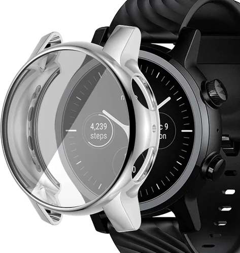 Vista 10 de Funda protectora de pantalla compatible con Motorola Moto360 3ª generación Smartwatch Accesorios TenCloud Covers Resistente a los arañazos Funda