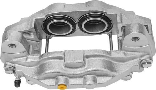Vista 5 de Detroit Axle - Kit de frenos delanteros para Toyota 2007-2016 Tundra, 2008-2016 Sequoia, Pastillas de freno cerámicos para pinza de freno de disco