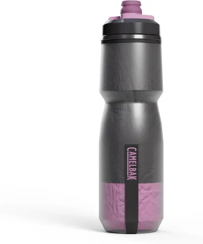 Vista 16 de CamelBak Podium Chill Bike Botella de agua aislada con compresión Negra, 24 onzas