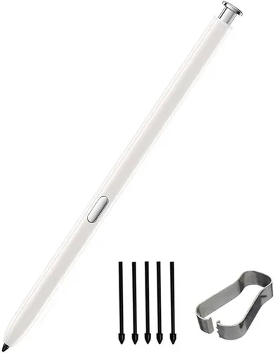 Vista 7 de Note 20 S Pen - Lápiz capacitivo de repuesto compatible con Galaxy Note 20 Note 20 Ultra 5G S Pen + puntas/puntas + pasador de expulsión (negro)