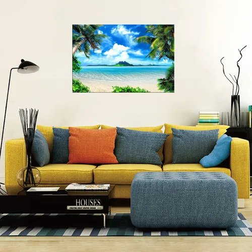 Vista 17 de Lienzo de pintura de arte abstracto para colgar en la pared, ideal para la decoración del hogar, de habitaciones, salas, baños y más