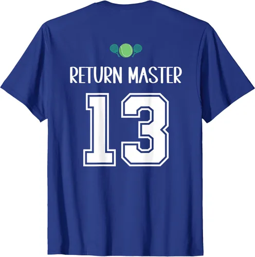 Vista 20 de Camiseta divertida del grupo de tenis de pádel para el equipo de pádel
