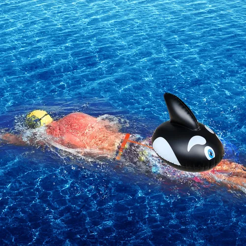 Vista 8 de Flotadores de piscina para adultos, flotadores de piscina para adultos, el tamaño del cinturón es ajustable, hace que tu natación sea más fácil