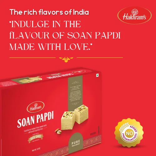 Vista 5 de Haldirams Haldiram's Soan Papdi 500G